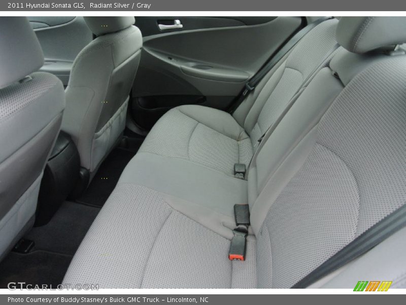 Radiant Silver / Gray 2011 Hyundai Sonata GLS