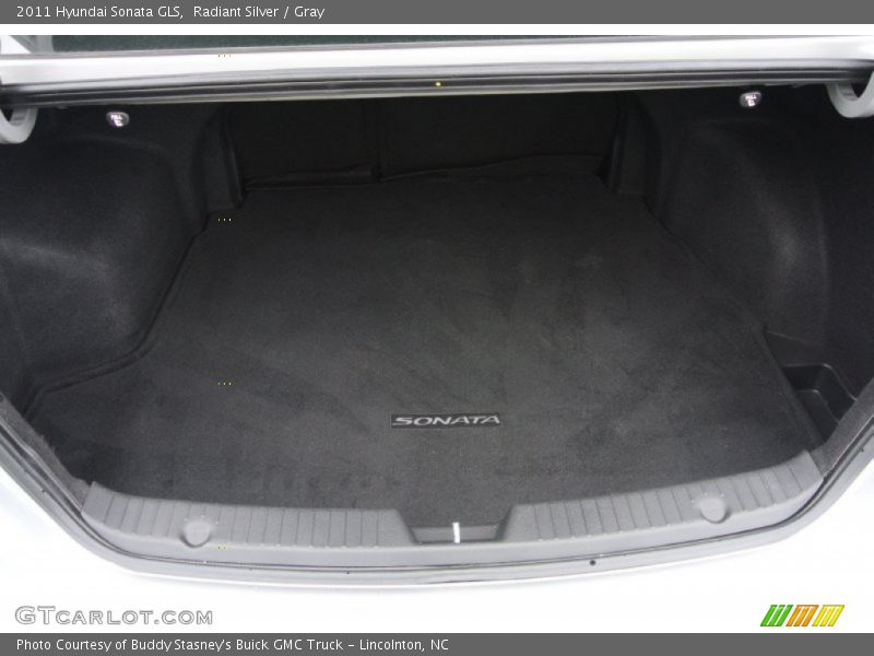 Radiant Silver / Gray 2011 Hyundai Sonata GLS