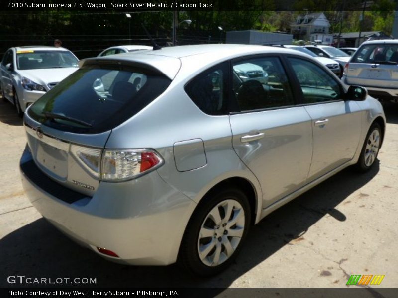 Spark Silver Metallic / Carbon Black 2010 Subaru Impreza 2.5i Wagon