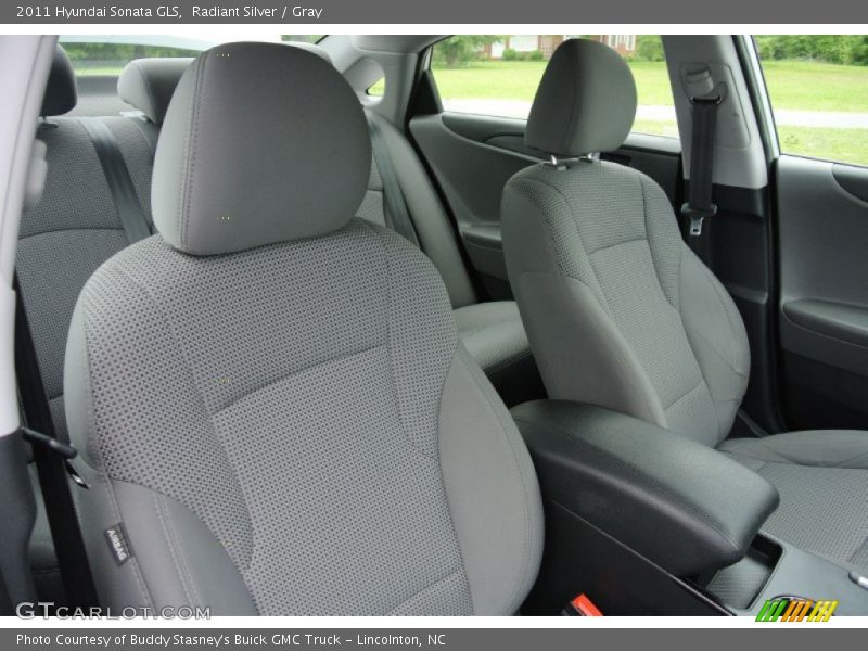 Radiant Silver / Gray 2011 Hyundai Sonata GLS