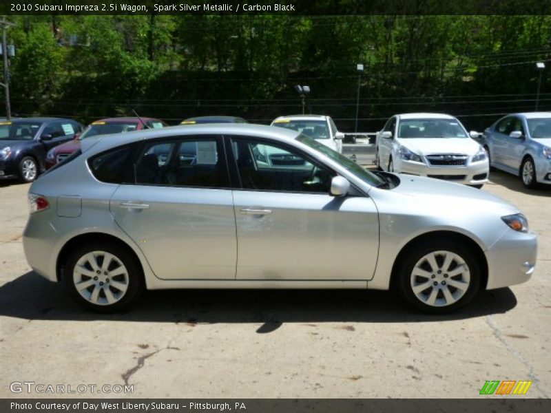 Spark Silver Metallic / Carbon Black 2010 Subaru Impreza 2.5i Wagon