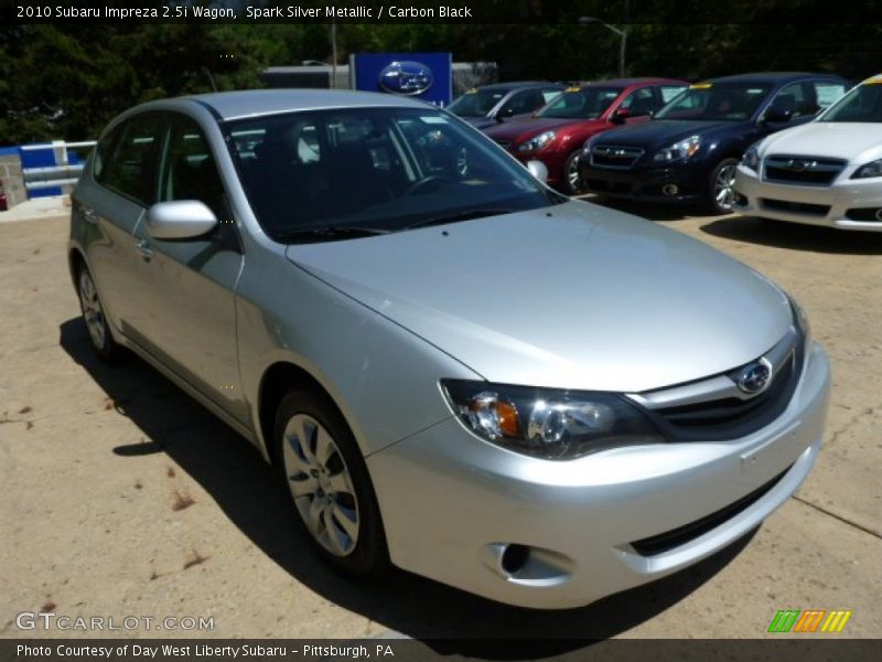 Spark Silver Metallic / Carbon Black 2010 Subaru Impreza 2.5i Wagon