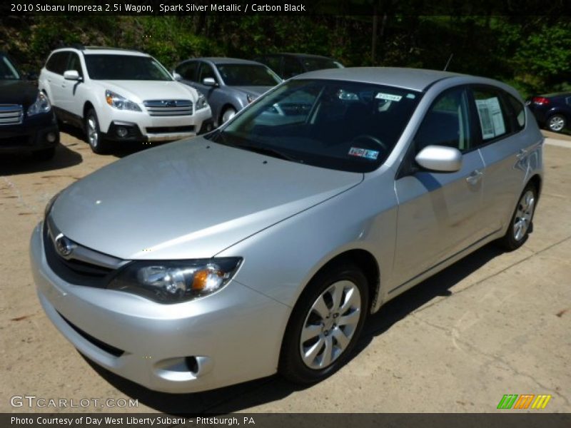 Spark Silver Metallic / Carbon Black 2010 Subaru Impreza 2.5i Wagon