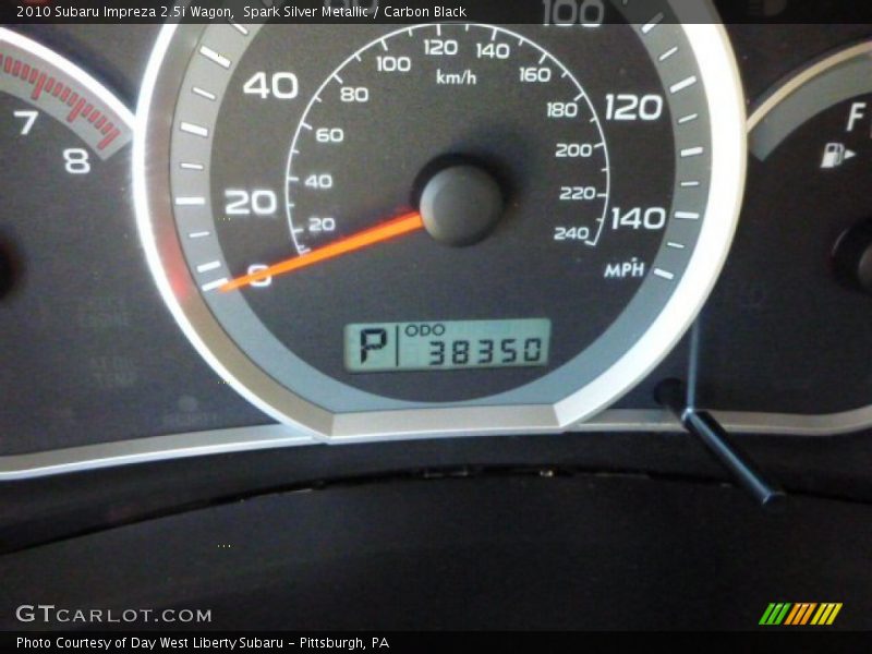Spark Silver Metallic / Carbon Black 2010 Subaru Impreza 2.5i Wagon