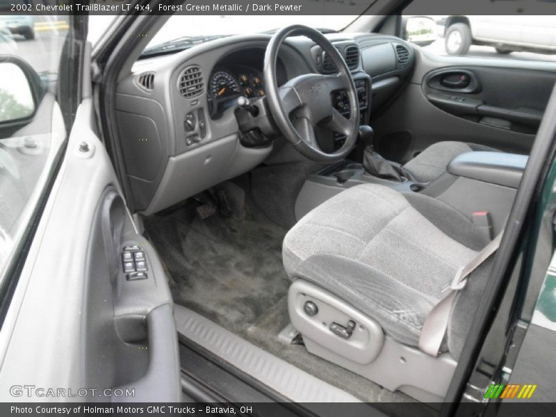 Forest Green Metallic / Dark Pewter 2002 Chevrolet TrailBlazer LT 4x4