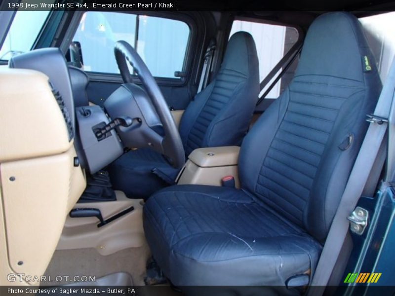  1998 Wrangler SE 4x4 Khaki Interior