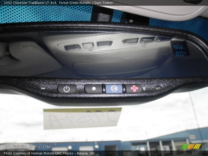 Forest Green Metallic / Dark Pewter 2002 Chevrolet TrailBlazer LT 4x4