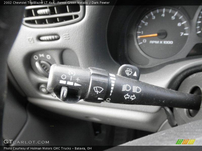 Forest Green Metallic / Dark Pewter 2002 Chevrolet TrailBlazer LT 4x4