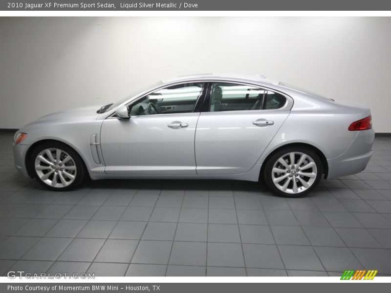  2010 XF Premium Sport Sedan Liquid Silver Metallic