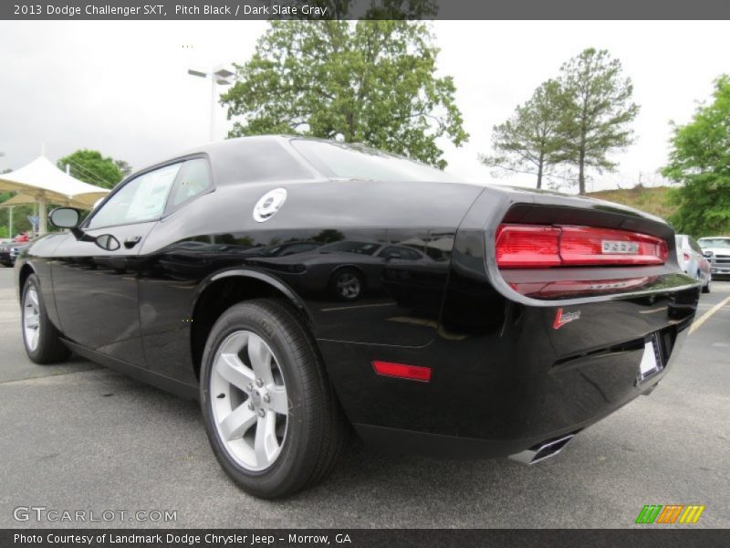 Pitch Black / Dark Slate Gray 2013 Dodge Challenger SXT