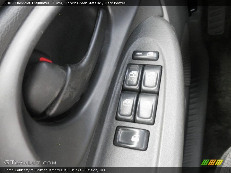 Forest Green Metallic / Dark Pewter 2002 Chevrolet TrailBlazer LT 4x4
