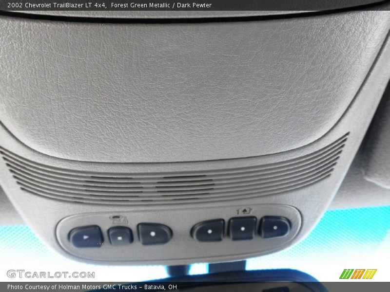 Forest Green Metallic / Dark Pewter 2002 Chevrolet TrailBlazer LT 4x4