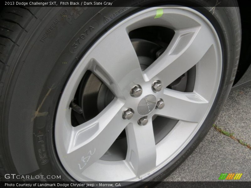 Pitch Black / Dark Slate Gray 2013 Dodge Challenger SXT