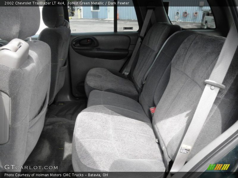 Forest Green Metallic / Dark Pewter 2002 Chevrolet TrailBlazer LT 4x4
