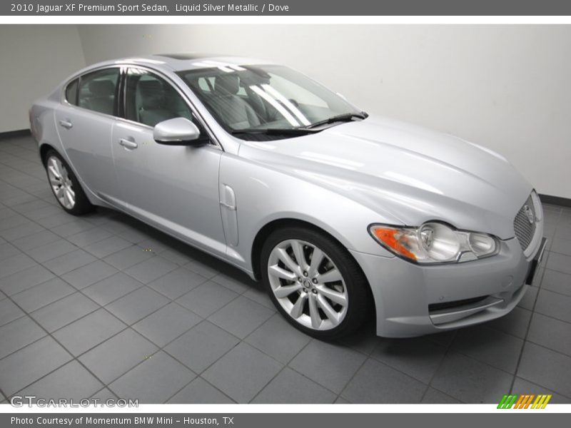 Front 3/4 View of 2010 XF Premium Sport Sedan