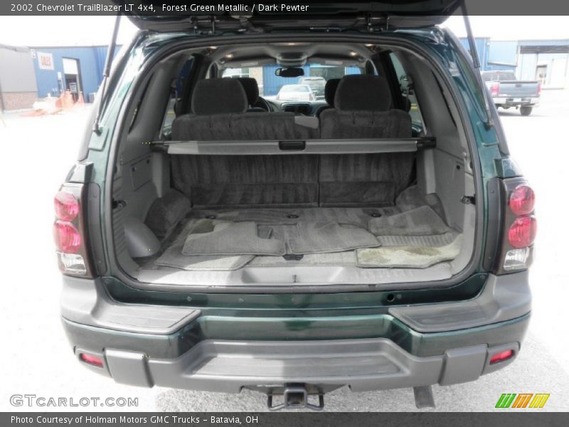 Forest Green Metallic / Dark Pewter 2002 Chevrolet TrailBlazer LT 4x4