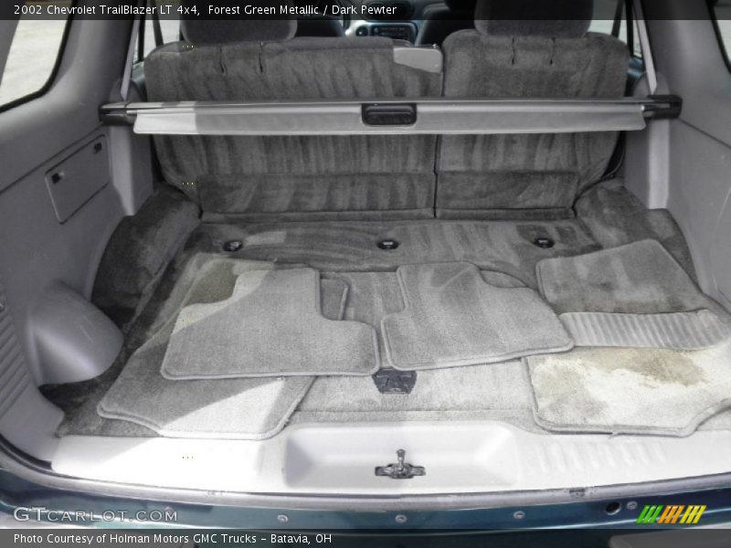 Forest Green Metallic / Dark Pewter 2002 Chevrolet TrailBlazer LT 4x4