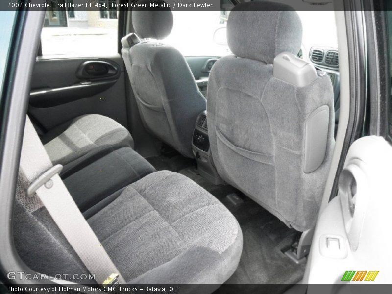 Forest Green Metallic / Dark Pewter 2002 Chevrolet TrailBlazer LT 4x4