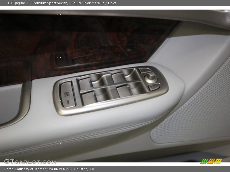 Controls of 2010 XF Premium Sport Sedan