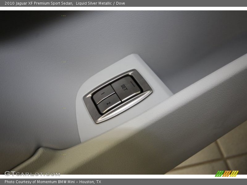 Liquid Silver Metallic / Dove 2010 Jaguar XF Premium Sport Sedan