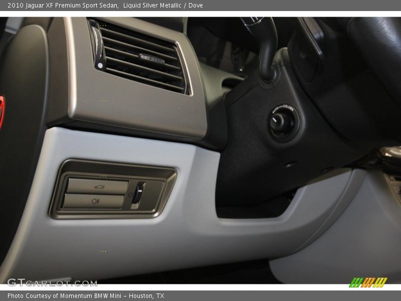 Liquid Silver Metallic / Dove 2010 Jaguar XF Premium Sport Sedan