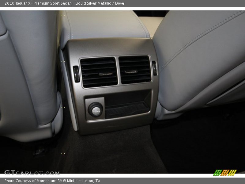 Liquid Silver Metallic / Dove 2010 Jaguar XF Premium Sport Sedan