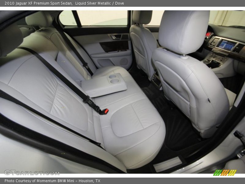 Rear Seat of 2010 XF Premium Sport Sedan