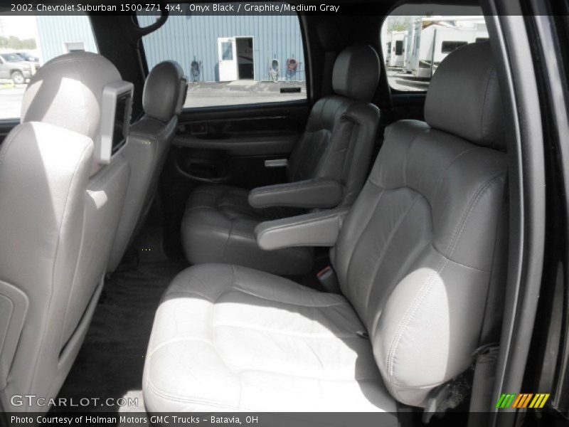 Onyx Black / Graphite/Medium Gray 2002 Chevrolet Suburban 1500 Z71 4x4