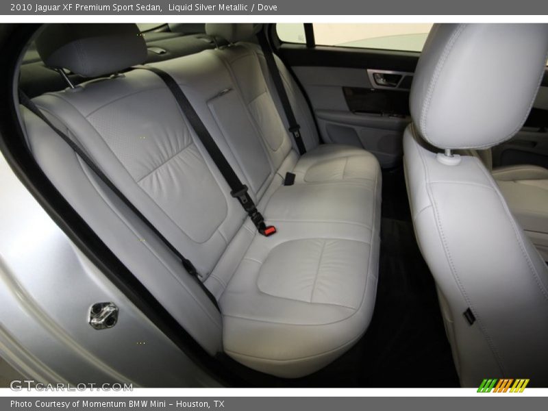 Liquid Silver Metallic / Dove 2010 Jaguar XF Premium Sport Sedan