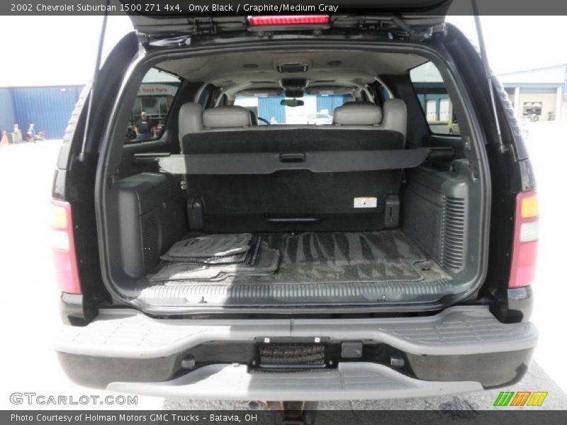 Onyx Black / Graphite/Medium Gray 2002 Chevrolet Suburban 1500 Z71 4x4