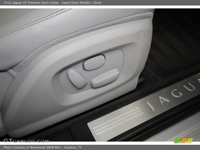 Liquid Silver Metallic / Dove 2010 Jaguar XF Premium Sport Sedan