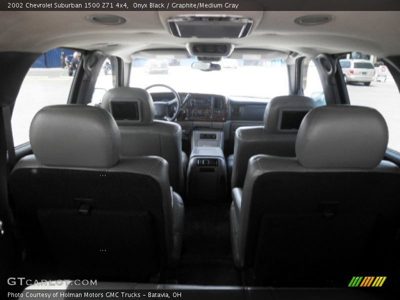 Onyx Black / Graphite/Medium Gray 2002 Chevrolet Suburban 1500 Z71 4x4