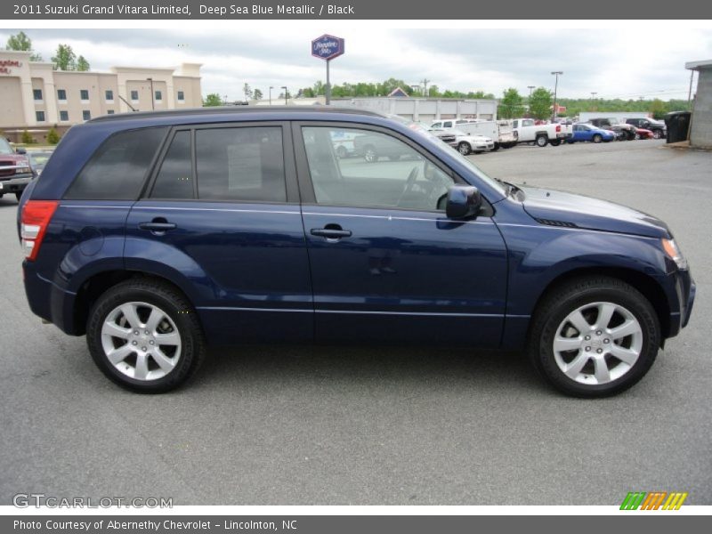 Deep Sea Blue Metallic / Black 2011 Suzuki Grand Vitara Limited