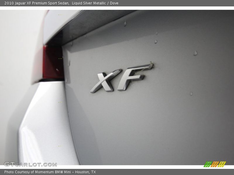 Liquid Silver Metallic / Dove 2010 Jaguar XF Premium Sport Sedan