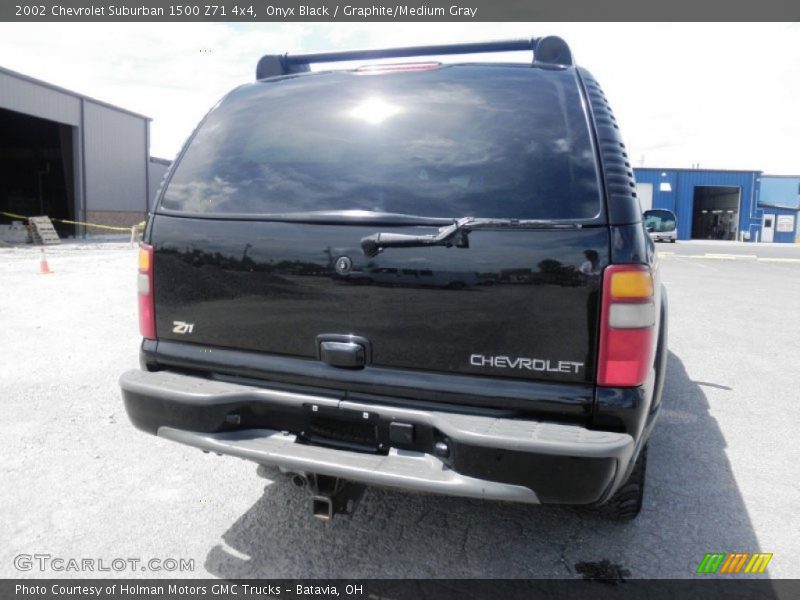 Onyx Black / Graphite/Medium Gray 2002 Chevrolet Suburban 1500 Z71 4x4