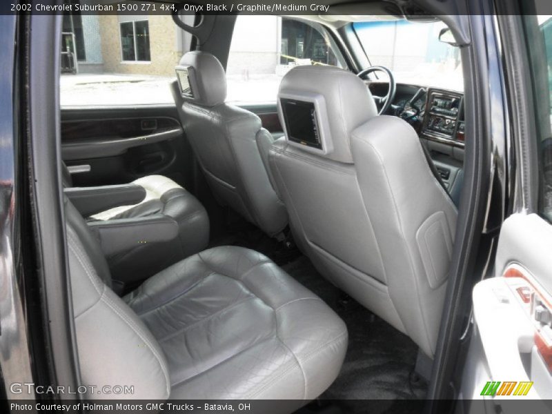 Onyx Black / Graphite/Medium Gray 2002 Chevrolet Suburban 1500 Z71 4x4