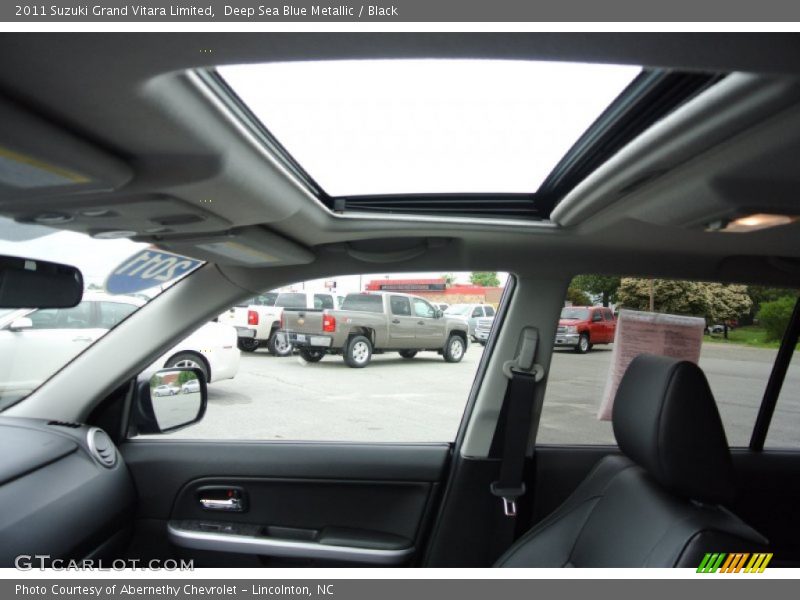 Deep Sea Blue Metallic / Black 2011 Suzuki Grand Vitara Limited