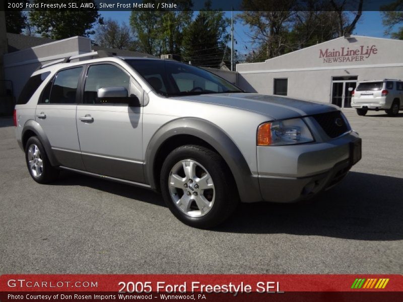 Silver Frost Metallic / Shale 2005 Ford Freestyle SEL AWD