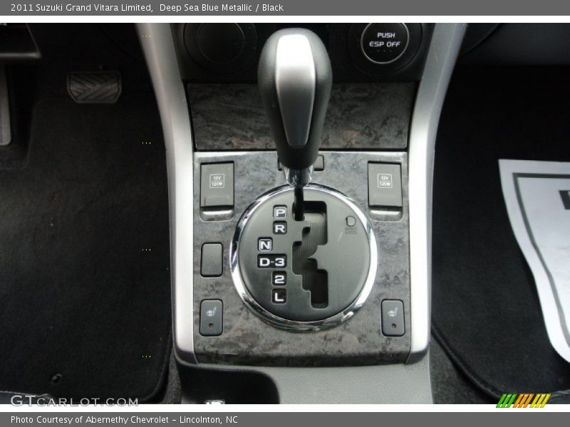 Deep Sea Blue Metallic / Black 2011 Suzuki Grand Vitara Limited