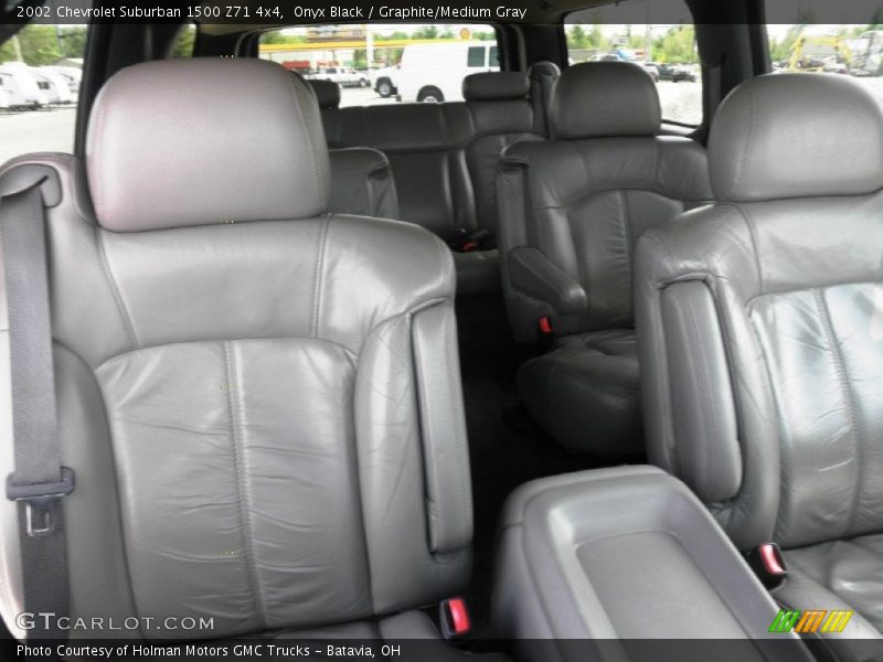 Onyx Black / Graphite/Medium Gray 2002 Chevrolet Suburban 1500 Z71 4x4