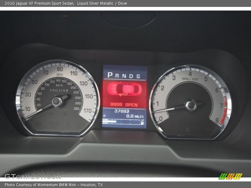  2010 XF Premium Sport Sedan Premium Sport Sedan Gauges