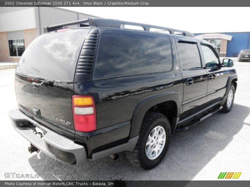 Onyx Black / Graphite/Medium Gray 2002 Chevrolet Suburban 1500 Z71 4x4