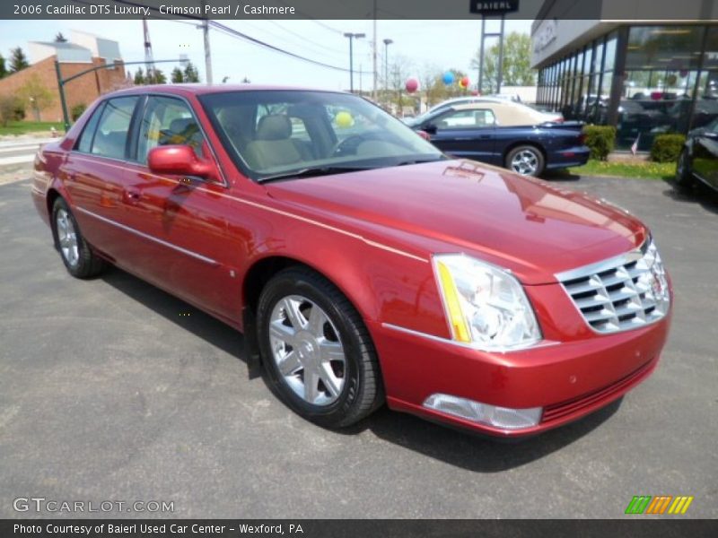 Crimson Pearl / Cashmere 2006 Cadillac DTS Luxury