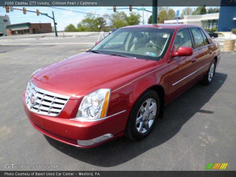 Crimson Pearl / Cashmere 2006 Cadillac DTS Luxury