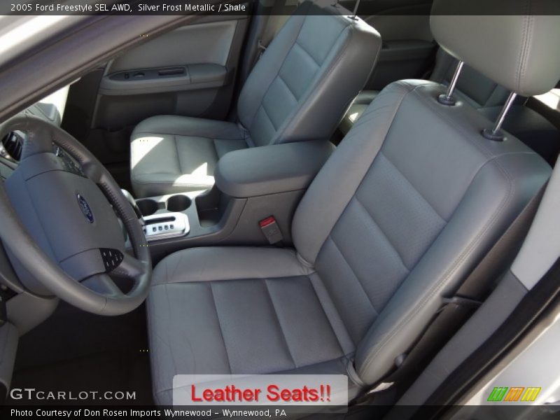 Silver Frost Metallic / Shale 2005 Ford Freestyle SEL AWD