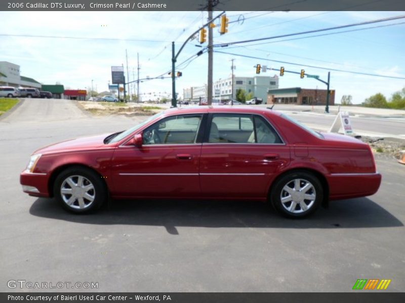 Crimson Pearl / Cashmere 2006 Cadillac DTS Luxury