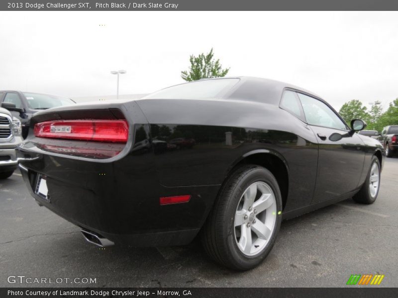 Pitch Black / Dark Slate Gray 2013 Dodge Challenger SXT