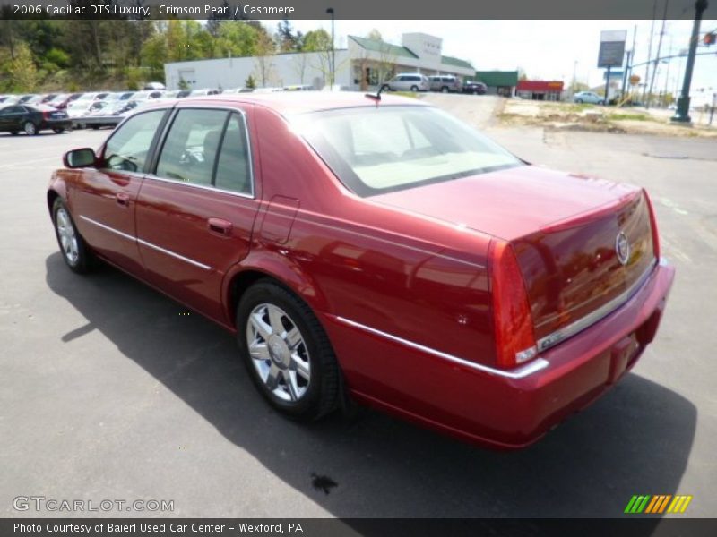 Crimson Pearl / Cashmere 2006 Cadillac DTS Luxury