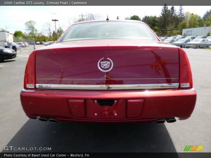Crimson Pearl / Cashmere 2006 Cadillac DTS Luxury