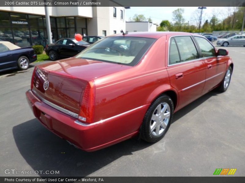 Crimson Pearl / Cashmere 2006 Cadillac DTS Luxury